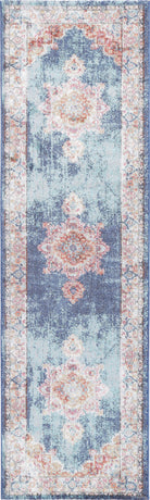 Brentwood Transitional Navy Rug 160x160cm