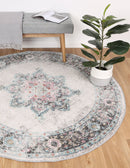 Brentwood Transitional Cream Rug 160x160cm