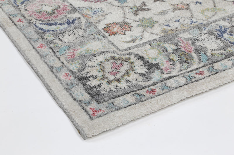 Crystal Transitional Cream Rug 160x160cm