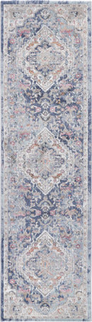 Alexander Transitional Navy Multi Rug 200x290 cm