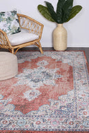 Brentwood Transitional Rust Rug 200x290 cm