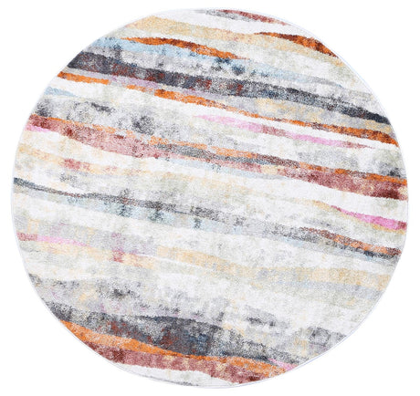 Windsor Modern Multi Round Rug 160x160cm