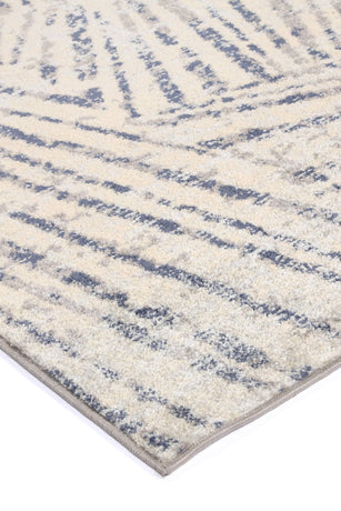 Palermo Vallo Grey Blue Rug 240x330cm