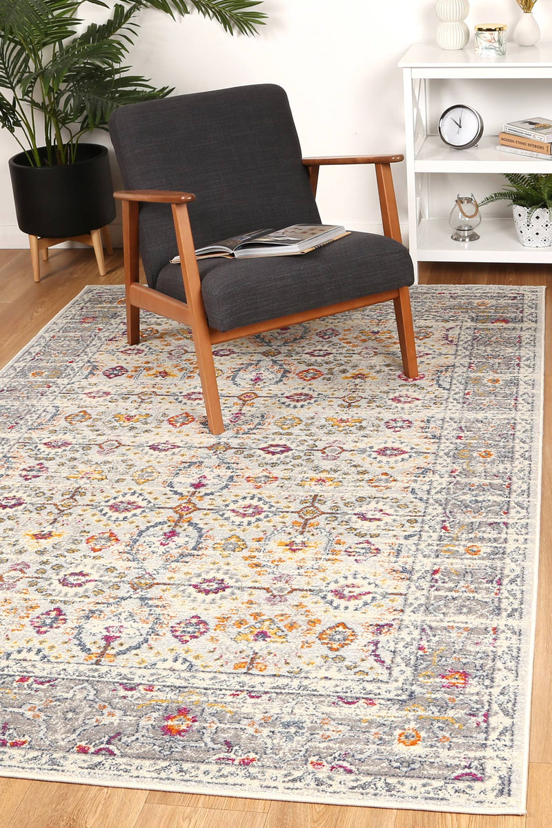 Palermo Nerium Cream Rug 300x400cm