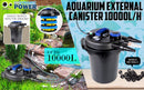 Dynamic Power Aquarium Garden UV Light Pond Filter Set 10000L/H