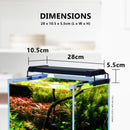 Dynamic Power 6W Aquarium Blue White LED Light for Tank 30-50cm