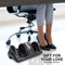 Forever Beauty Black Foot Massager Shiatsu Ankle Kneading Remote