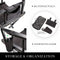 La Bella 2 Set Black Folding Tall Chair DARK HUMOR Movie Director 75cm