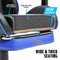 La Bella Blue Gaming Office Chair Epic Ergonomic Racing Footrest