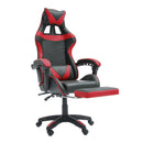 La Bella Red Gaming Office Chair Epic Ergonomic Racing Footrest