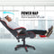 La Bella Red Gaming Office Chair Epic Ergonomic Racing Footrest