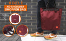 KOELE Wine Shopper Bag Tote Bag Foldable Travel Laptop Grocery KO-SHOULDER