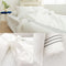 Saesom Queen White Flua Snow Comforter Set Cool Lightweight Quilt Bedspread Bedding Coverlet