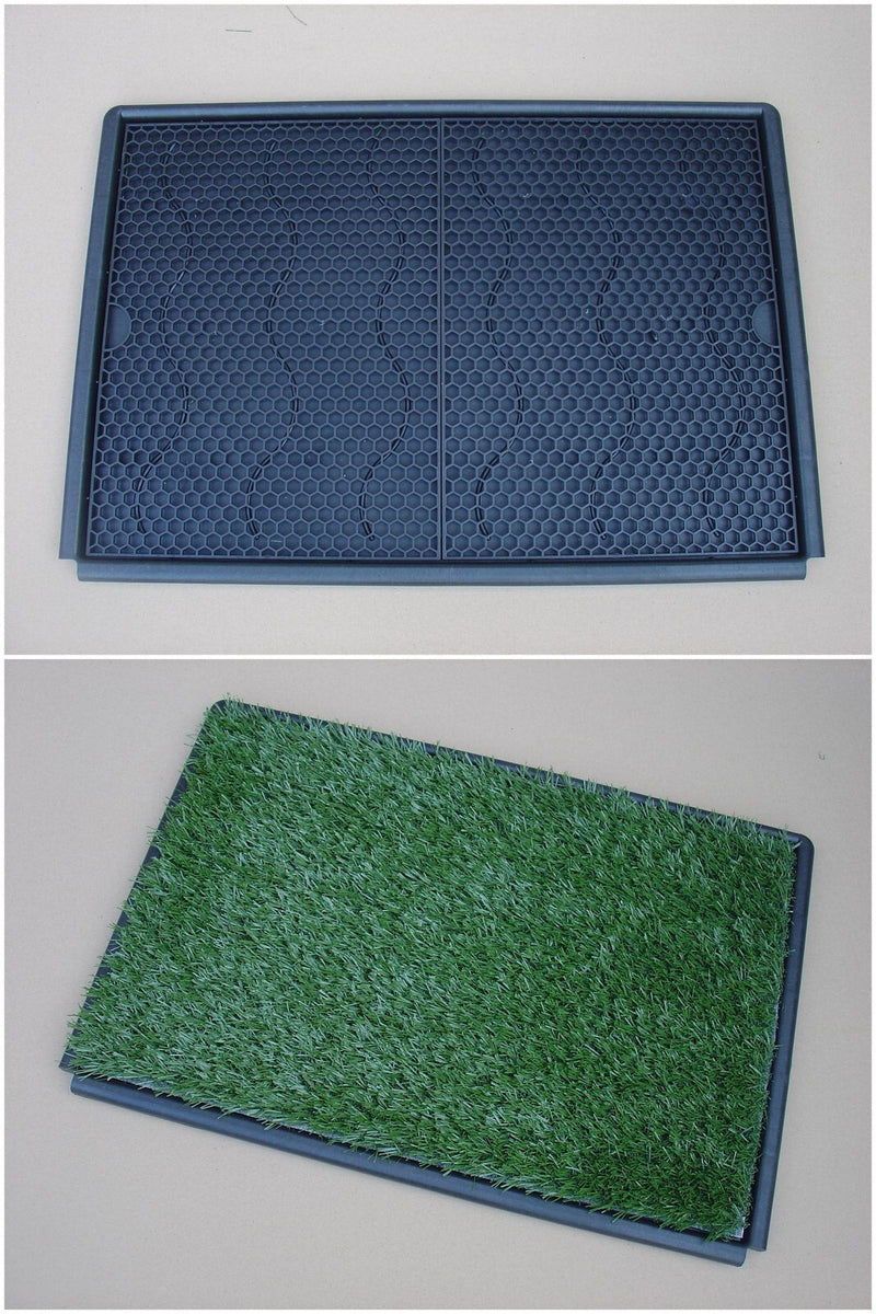 Indoor Dog Puppy Toilet Grass Potty Training Mat Loo Pad 85 x 63 cm