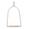 YES4PETS 4 X Bird Cage Jumbo Swing Metal Arch Frame Wood Perch Canary Pet Parrot Hanging Toy