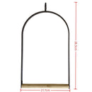 YES4PETS Bird Cage Jumbo Swing Metal Arch Frame Wood Perch Canary Pet Parrot Hanging Toy