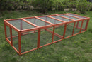 YES4PETS 290 cm XL Chicken Coop Run Guinea Pig Cage Villa Extension Rabbit Hutch Cat Kitten House Pen