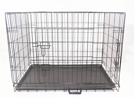 YES4PETS 30' Portable Foldable Dog Cat Rabbit Collapsible Crate Pet Cage with Cover Mat