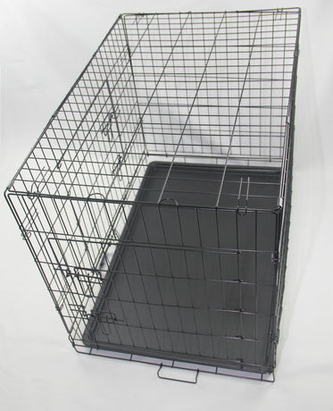 YES4PETS 30' Portable Foldable Dog Cat Rabbit Collapsible Crate Pet Cage with Cover Mat