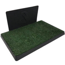 XL Indoor Dog Puppy Toilet Grass Potty Training Mat Loo Pad pad with 2 grass