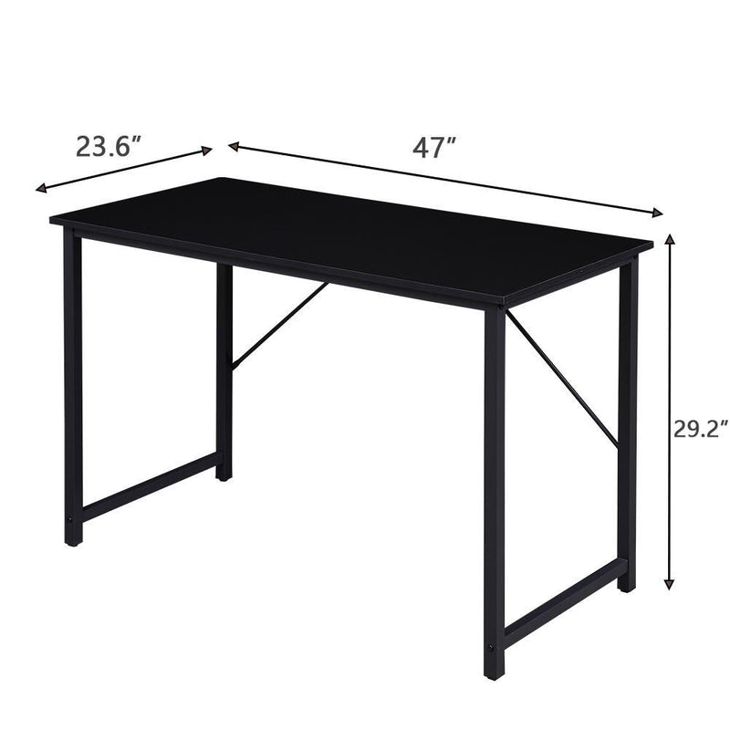 YES4HOMES Computer Desk, Sturdy Home Office Desk for Laptop, Modern Simple Style Writing Table, Multipurpose Workstation