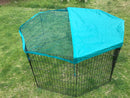 YES4PETS 6 Panel Dog Cat Exercise Playpen Puppy Enclosure Rabbit Fence With Cover