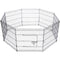 YES4PETS 24' Dog Rabbit Playpen Exercise Puppy Enclosure Fence With Cover