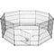 YES4PETS 24' Dog Rabbit Playpen Exercise Puppy Enclosure Fence With Cover