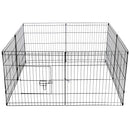 YES4PETS 24' Dog Rabbit Playpen Exercise Puppy Enclosure Fence With Cover