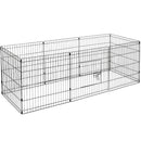 YES4PETS 24' Dog Rabbit Playpen Exercise Puppy Enclosure Fence With Cover