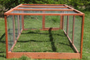 YES4PETS Large Chicken Coop Run Guinea Pig Cage Villa Extension Rabbit Hutch House Pen