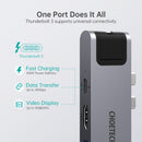 CHOETECH HUB-M24 7-in-2 MacBook Pro/Air USB Adapter USB-C Hub