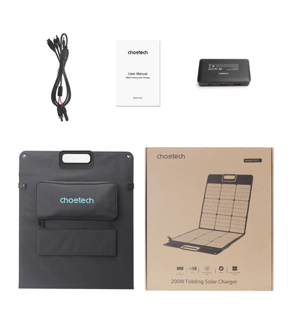 CHOETECH SC011 200W Foldable Solar Charger