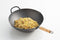 Yoshikawa Cook-Pal Ren 36cm Premium Carbon Steel Heat Treated Wok with two handles