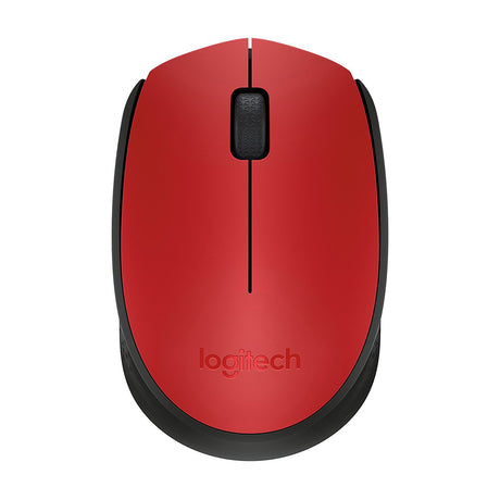 910-004657: Logitech M171 Red wireless mouse