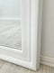 Window Style Mirror - White Rectangle 100cm x 200cm