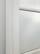 Window Style Mirror - White Rectangle 100cm x 200cm