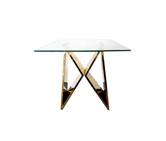 LUXE Gold Side Table