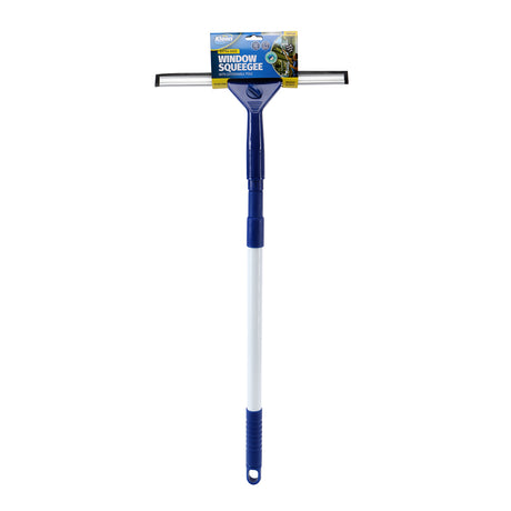 Xtra Kleen 12PCE Window Squeegee Telescopic Handle Streak Free 72 - 107cm