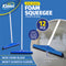 Xtra Kleen 12PCE Foam Floor & Window Squeegee Non Scratch 45.5 x 115cm