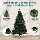 Christmas By Sas 1.8m Pine Christmas Tree 550 Tips Full Figured Easy Assembly