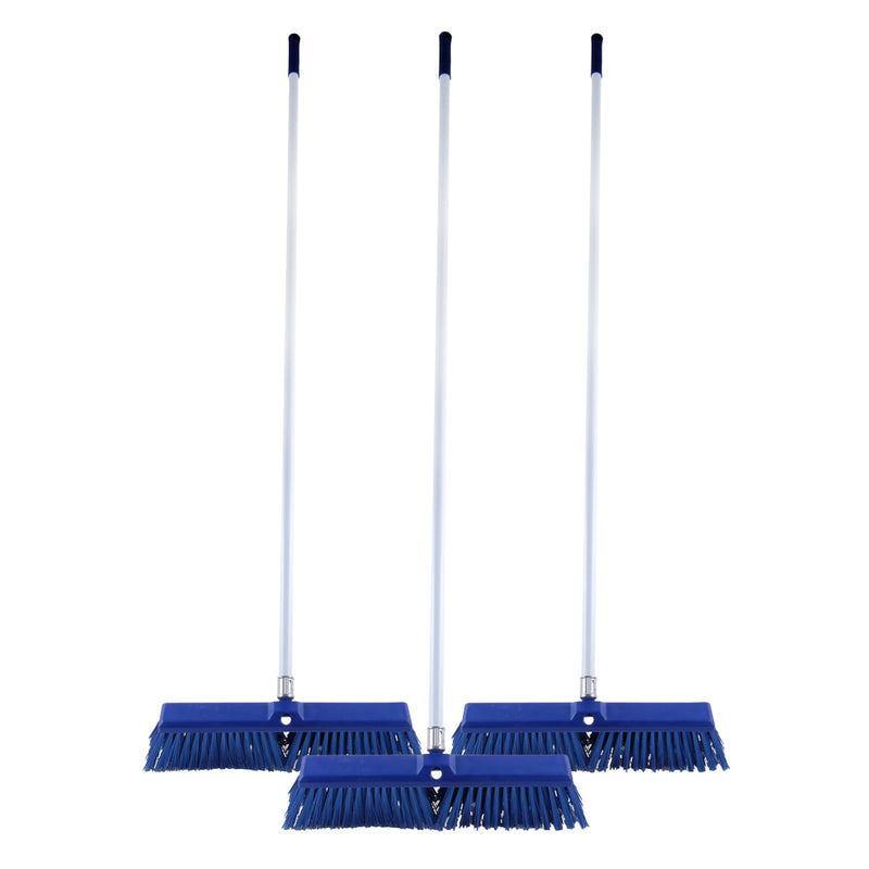 Xtra Kleen 8PCE Exterior Broom Multi Surface Extra Wide Design 1.45m x 45cm