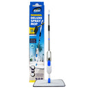 X-tra Kleen 6PCE Deluxe Swivel Head Spray Mops 12 x Bonus Microfibre Pads