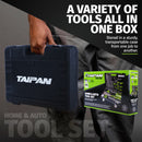 Taipan 100PCE Home Auto Premium Quality Tool Set Case Chrome Vanadium Steel