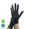 Xtra Kleen 1000PCE Disposable Nitrile Gloves Black Latex Powder Free Size S