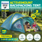 Bestway 2.4m x 2.1m Tent 3 Person UV Protected Double Layered Carry Bag Pegs