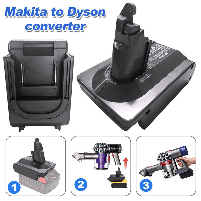 [DO NOT BUY] Makita 18V To Dyson V6, DC58 & DC59 Battery Converter / Adapter