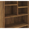 Birdsville Bookshelf Bookcase Display Unit Solid Mt Ash Timber Wood - Brown