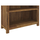 Birdsville Bookshelf Bookcase Display Unit Solid Mt Ash Timber Wood - Brown