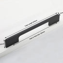 Slim Design Kitchen Cabinet Handles Drawer Bar Handle Pull Black 224MM